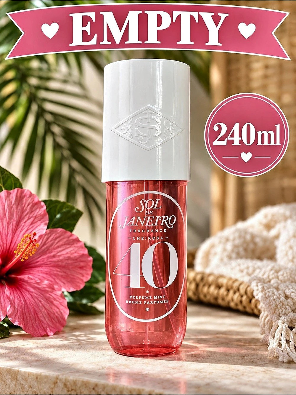 Empty Sol de Janeiro Hair & Body Fragrance Mist 40